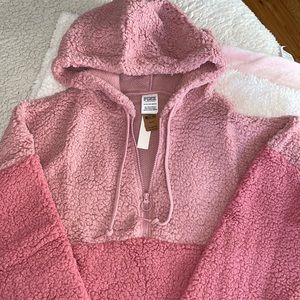 PINK by VS Sherpa hoodie